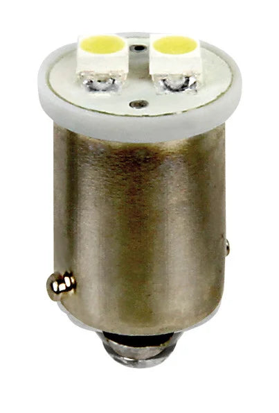 12V Hyper-Led 6 - 2 SMD x 3 chips - BA9s - 2 pz  - Scatola - Bianco