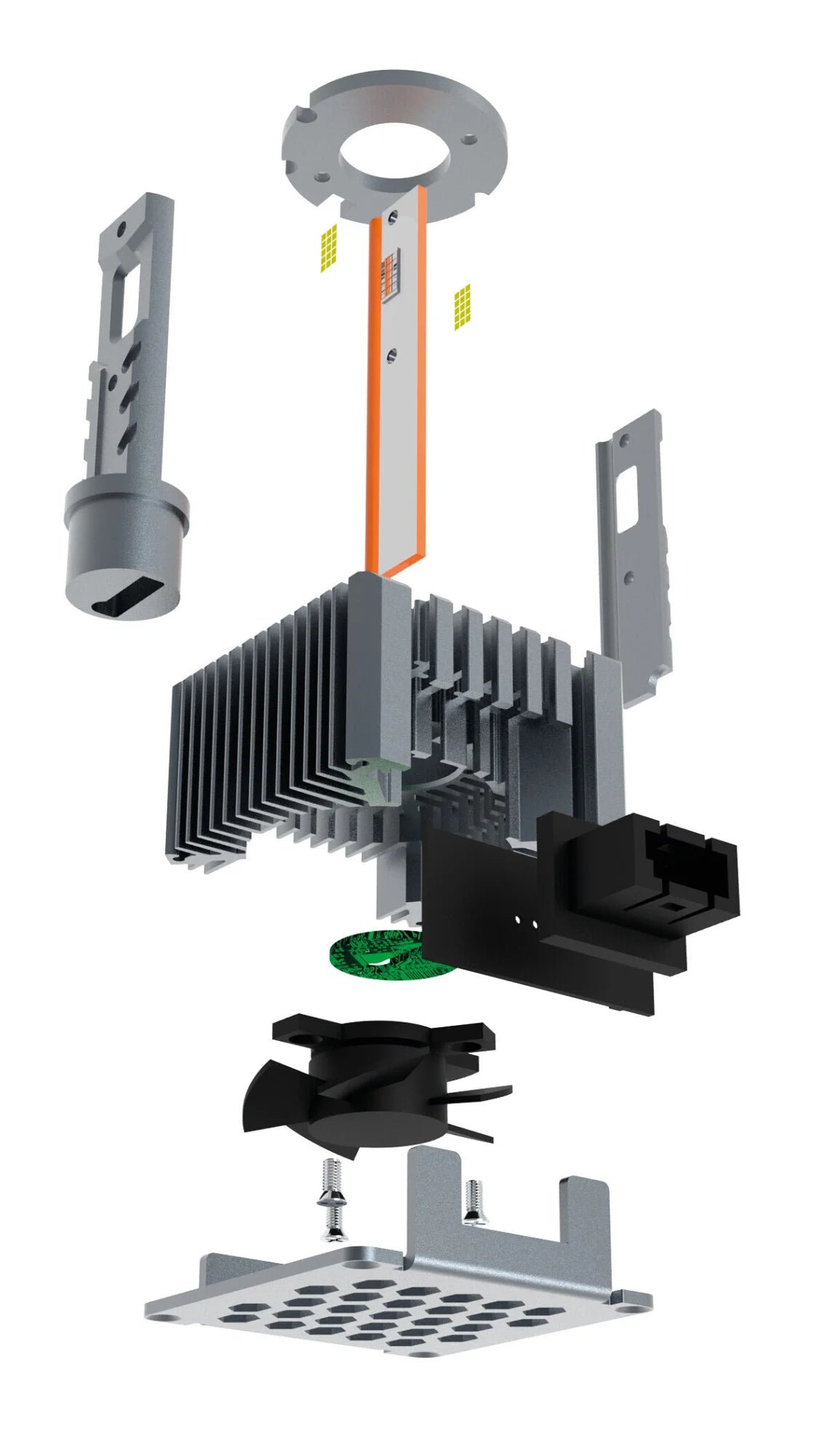 12-24V Lampade a Led per conversione fari Xenon - (D1S-D1R) - 35W - 2 pz  - Scatola