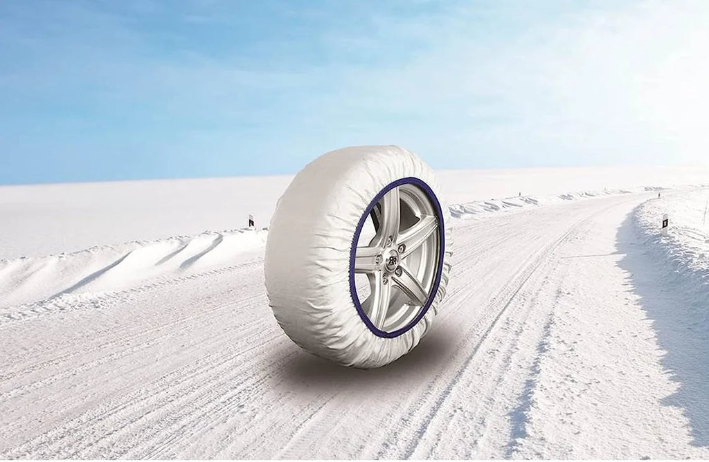 Calze da neve Gev XL - Made in Europa - Facili da installare - Con 2 calze