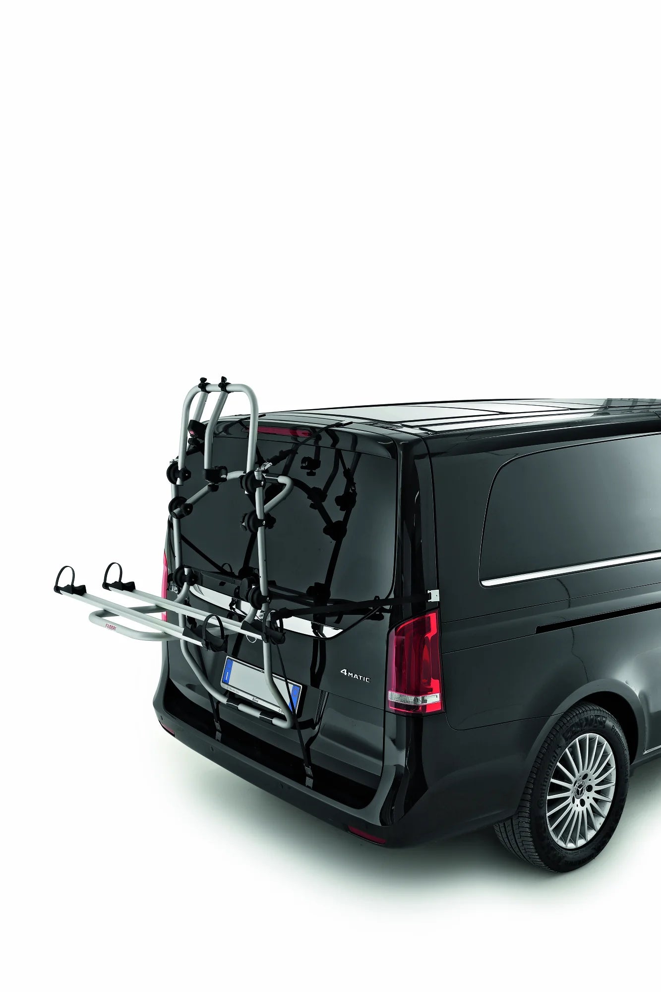 PORTABICI DA PORTELLONE - BICI OK ELETTROBIKE VAN per 2 biciclette