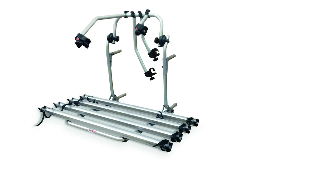 PORTABICI DA PORTELLONE - BICI OK COMPATTO CAMPER 4 per 4 bici