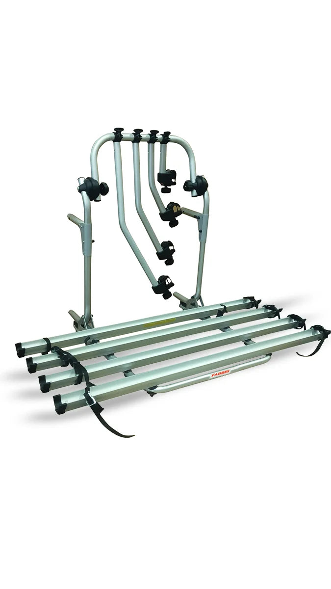 PORTABICI DA PORTELLONE - BICI OK COMPATTO CAMPER 4 per 4 bici