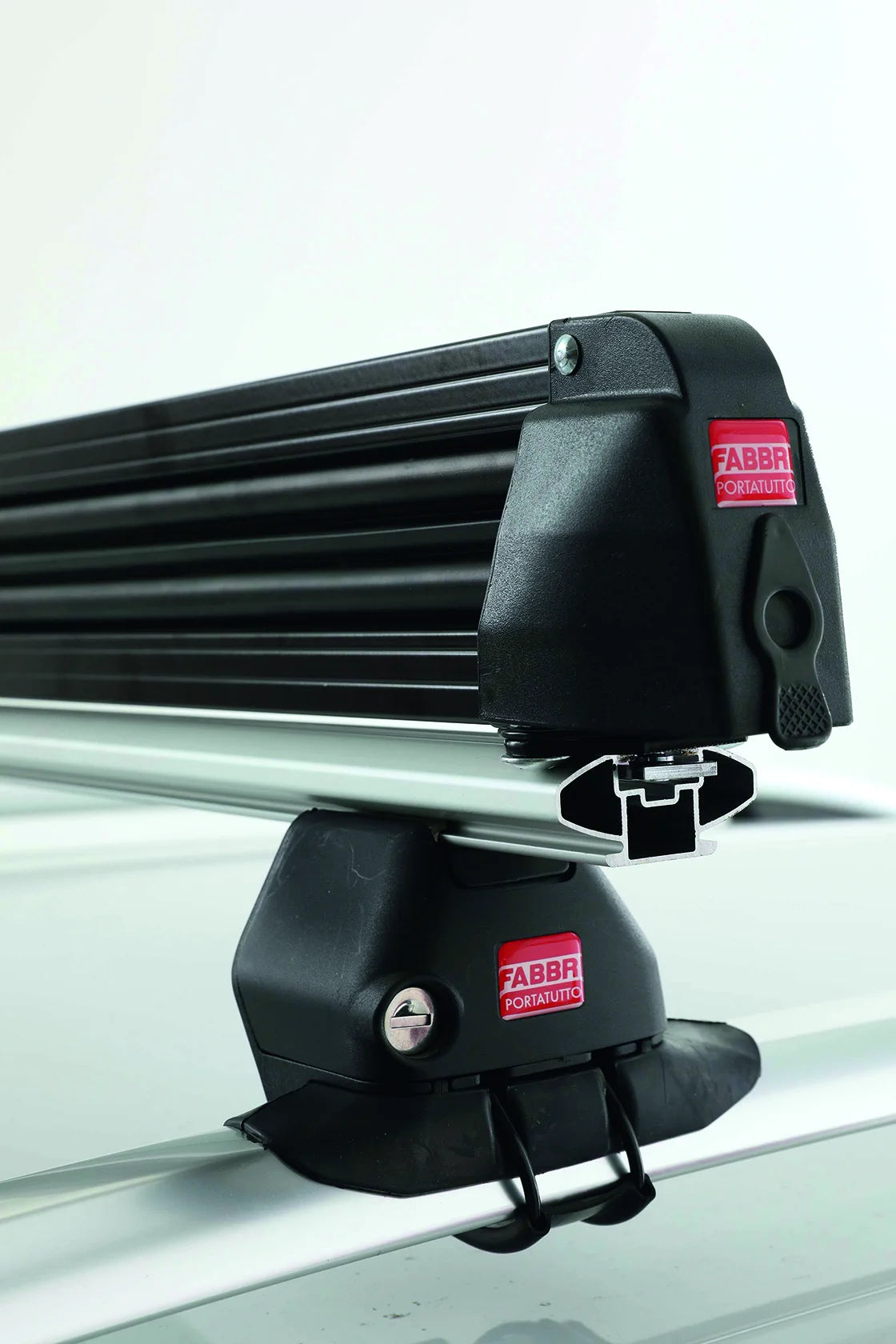 ALUSKI -ADATTATORE PER CANALINA A “T” - Optional portasci per barre Aluski 3,4,5,6,8