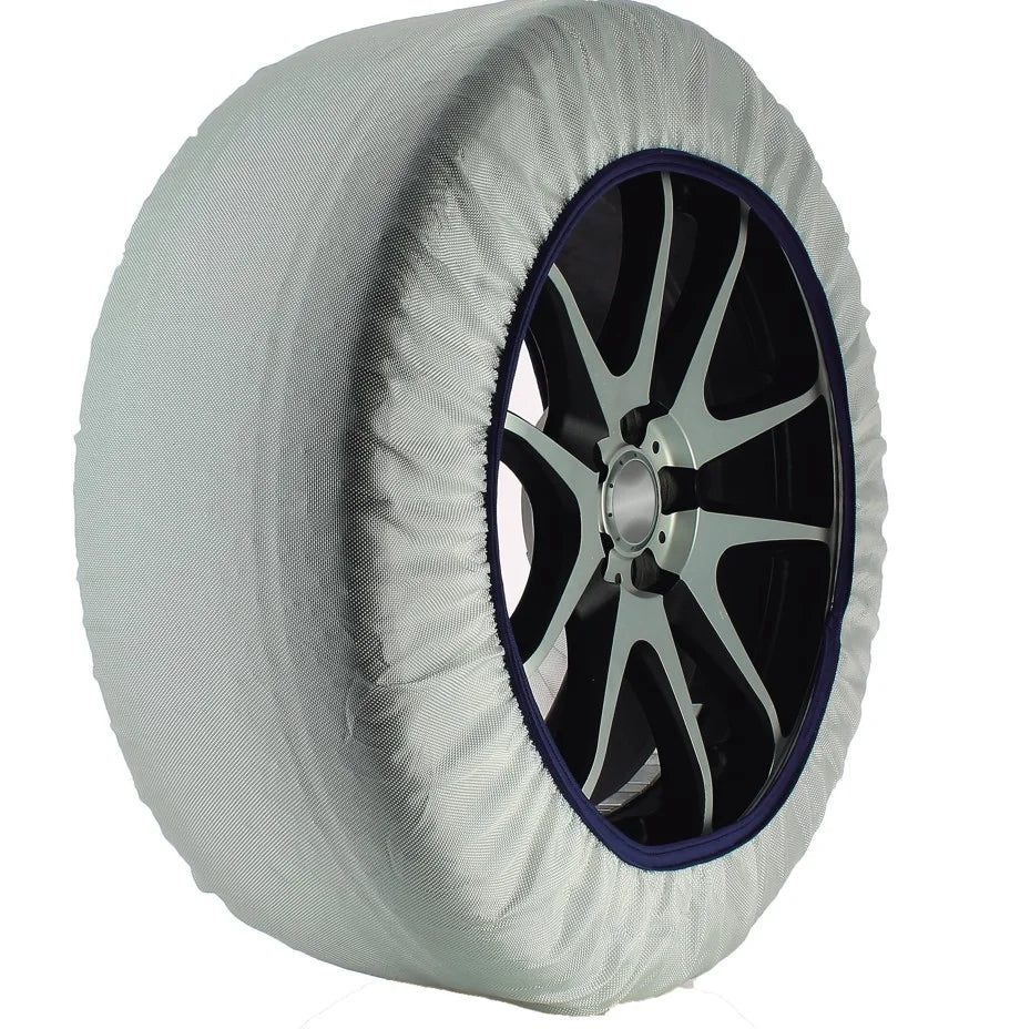 Calze da neve Gev XS - Made in Europa - Facili da installare - Con 2 calze