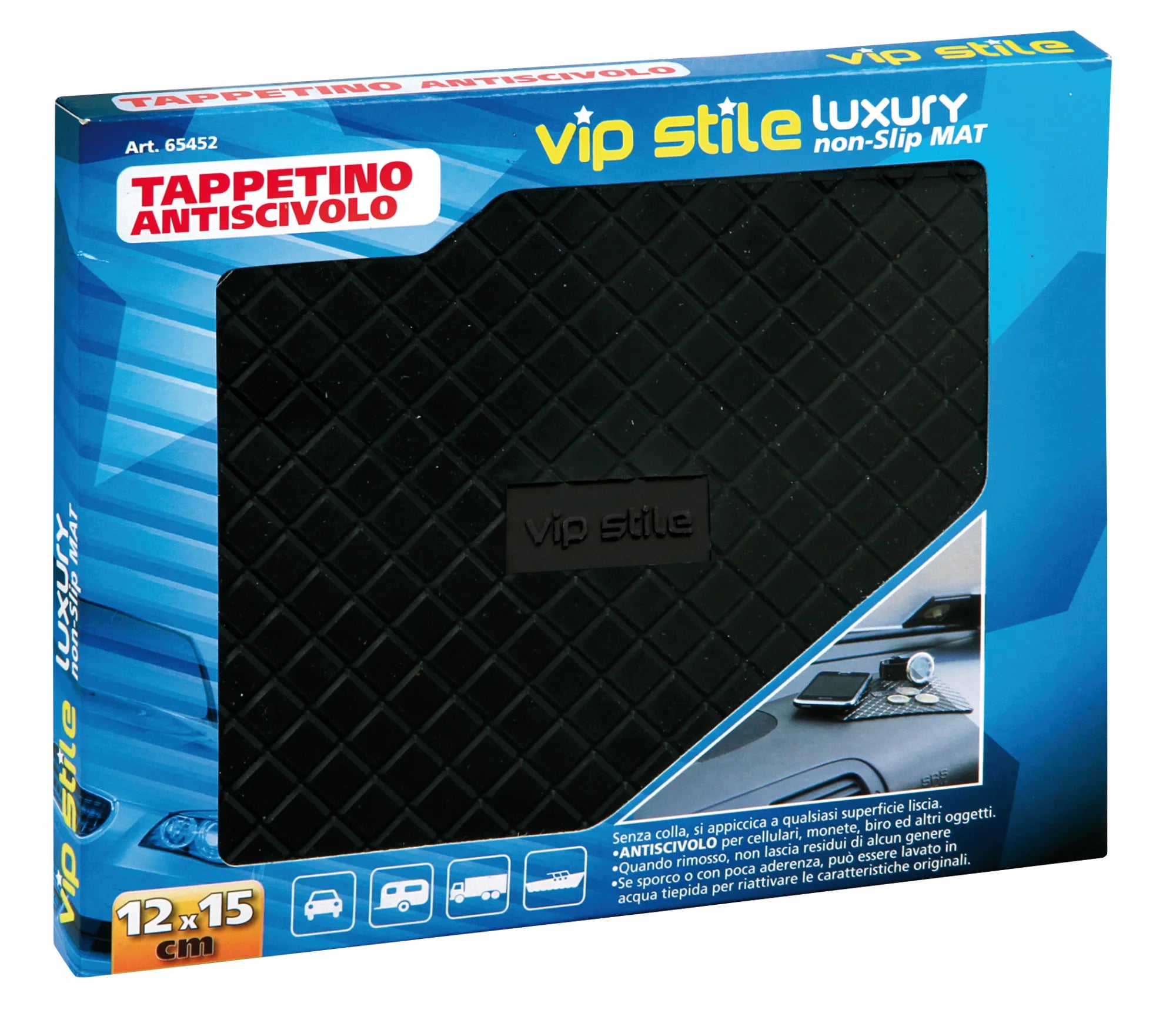 Vip Style, tappetino antiscivolo - 150x120 mm