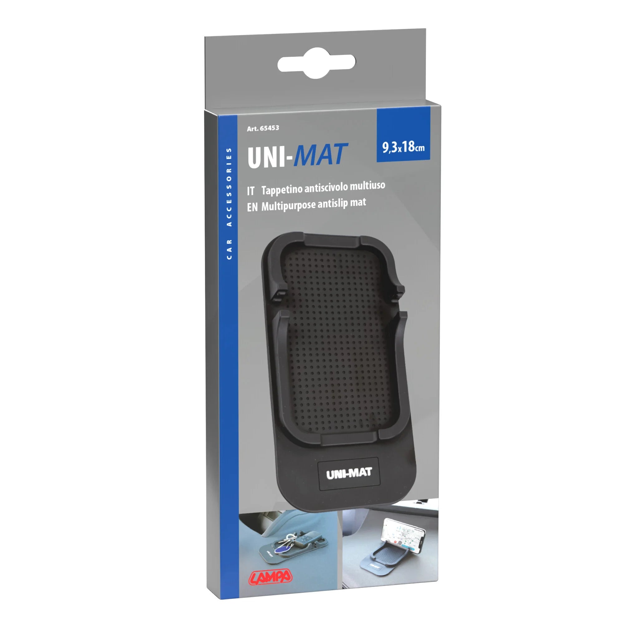 Uni-Mat, tappetino antiscivolo multiuso - 185x95 mm