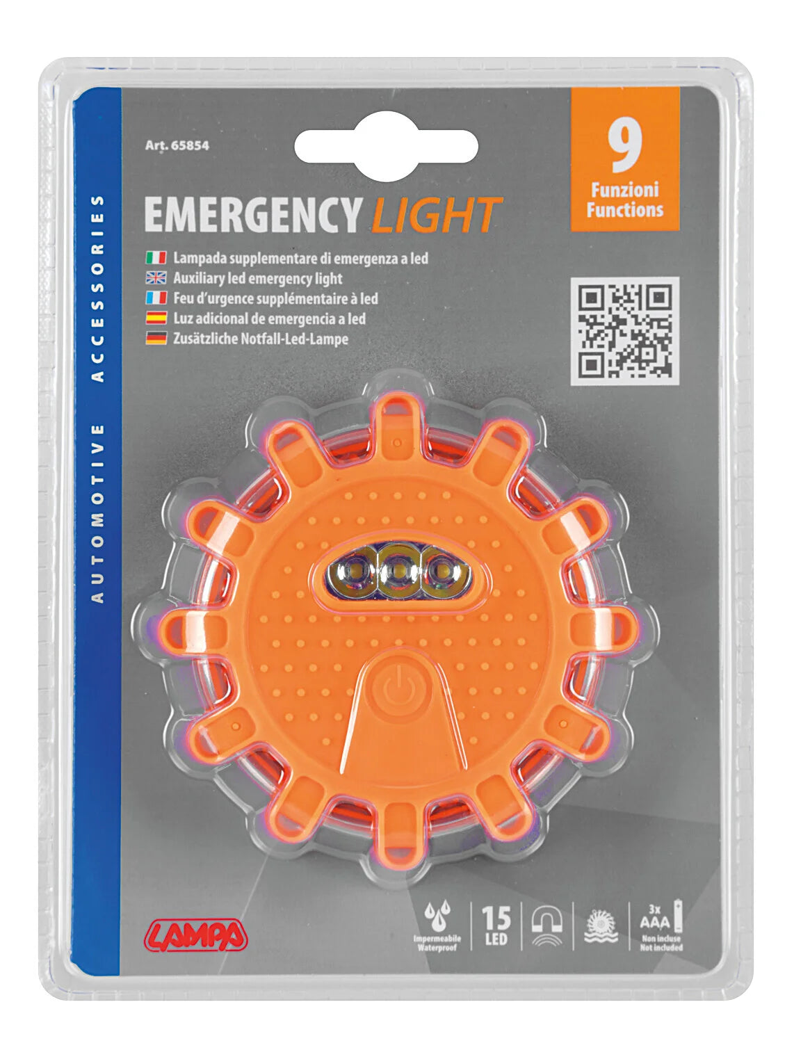 Lampada emergenza a 15 Led