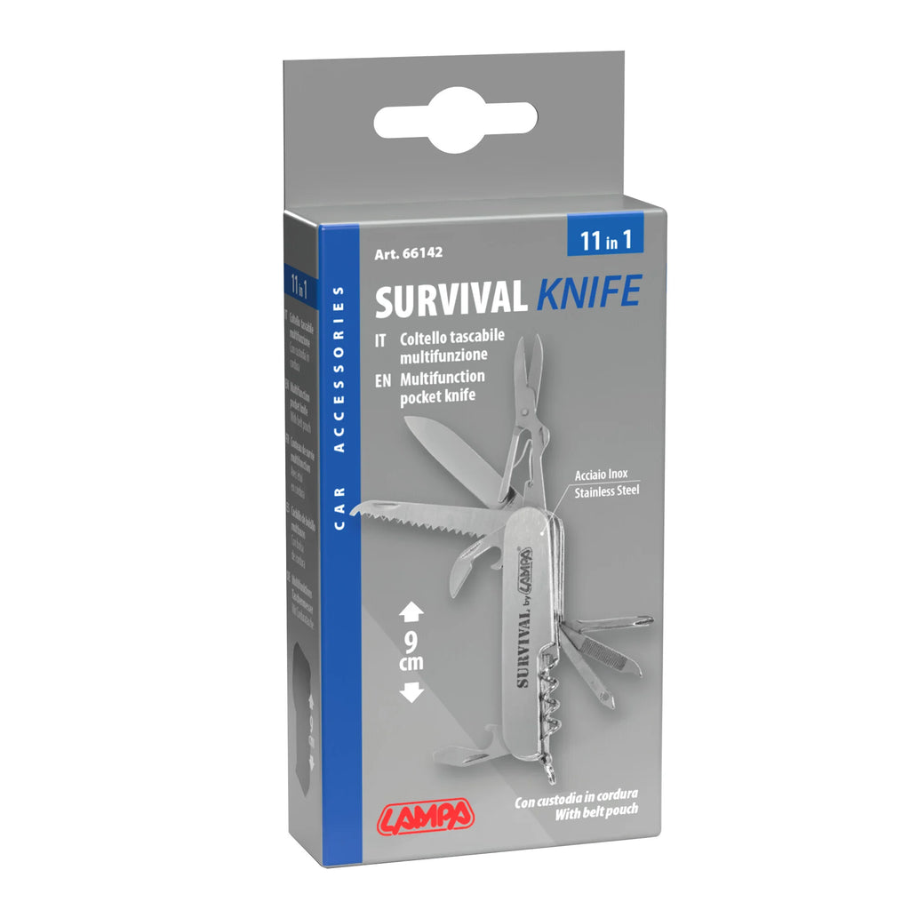 11 in 1 coltello tascabile survival multifunzione