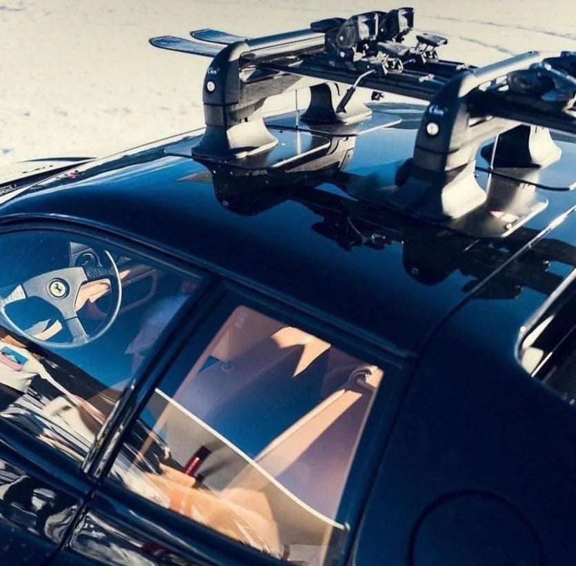 Portasci magnetico Vento 3 - Con Chiave - Per 3 paia di sci o 2 snowboard