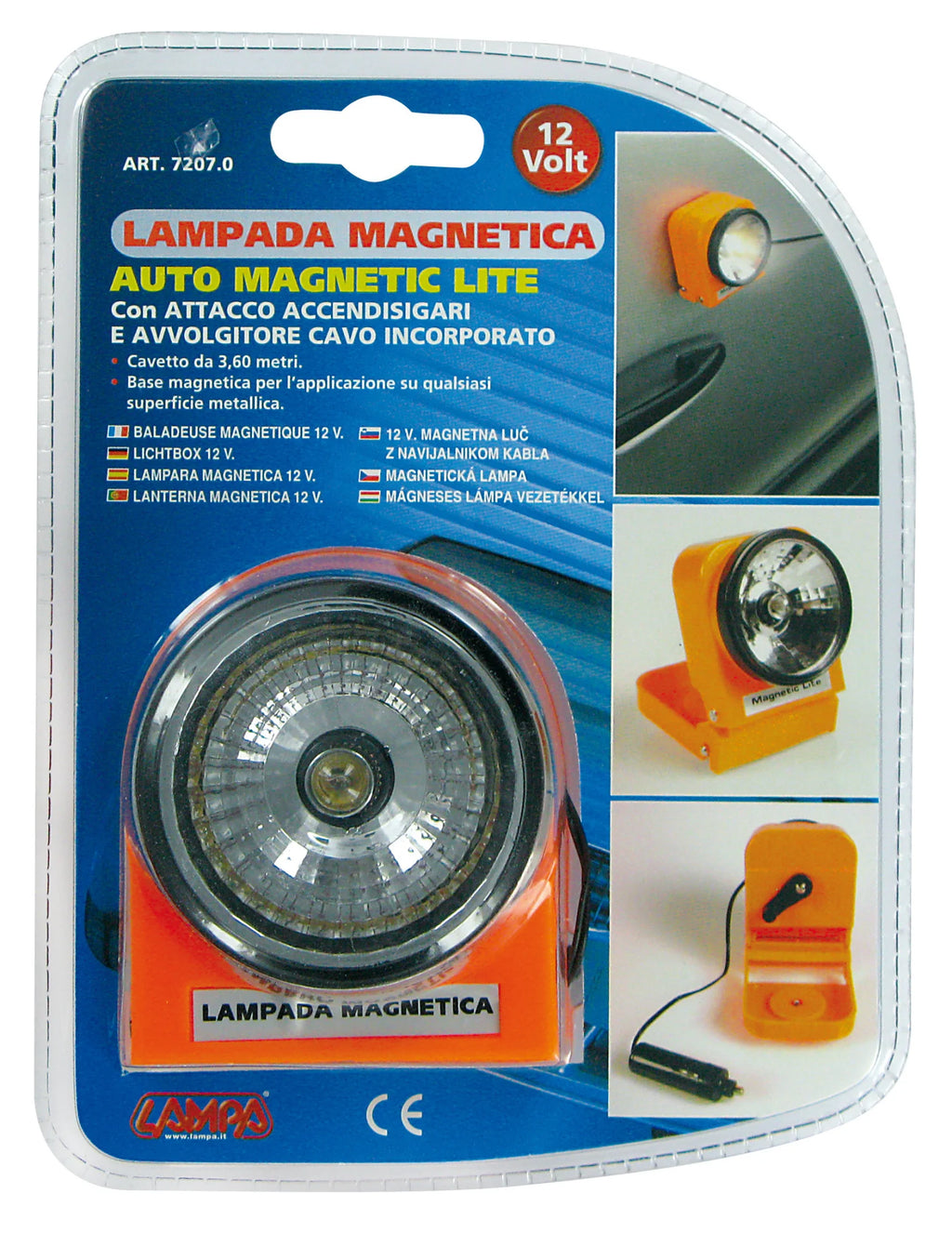 Lampada magnetica 12V