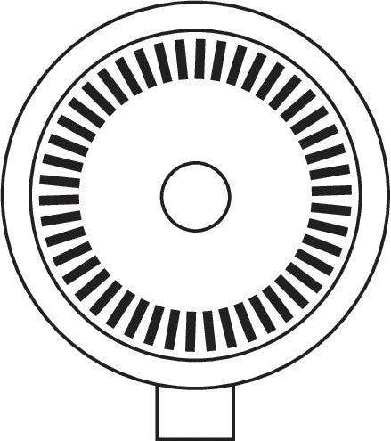 Saturn, faro alogeno di profondità con luce di posizione a led - Ø 180 mm