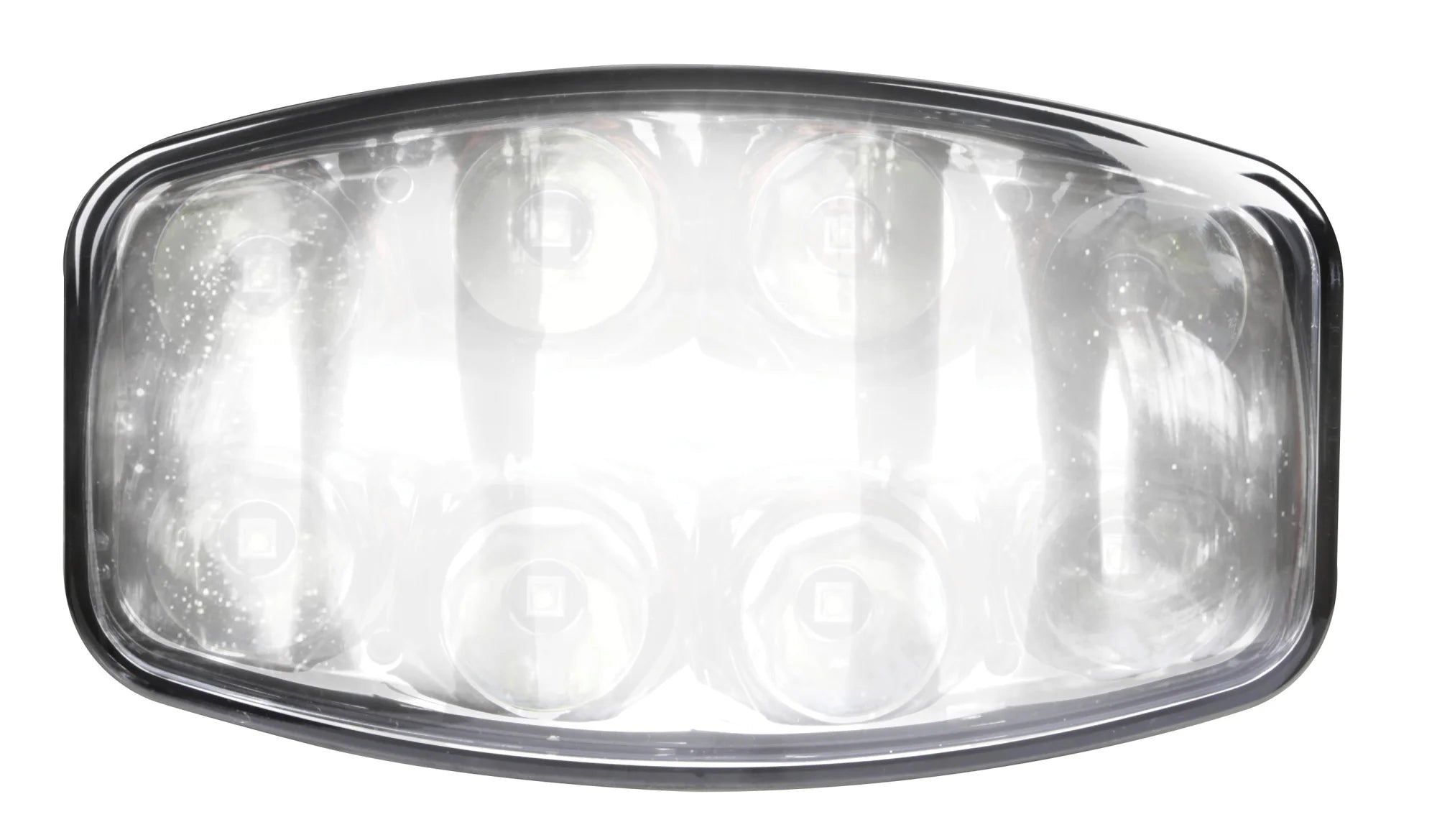 Pluton Nova, faro di profondità LED con luce di posizione - 12/24V - 245x140 mm