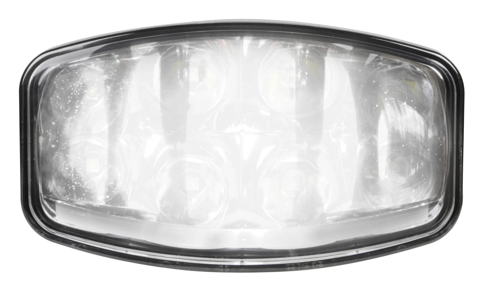 Pluton Nix, faro di profondità LED con luce di posizione - 12/24V - 245x140 mm