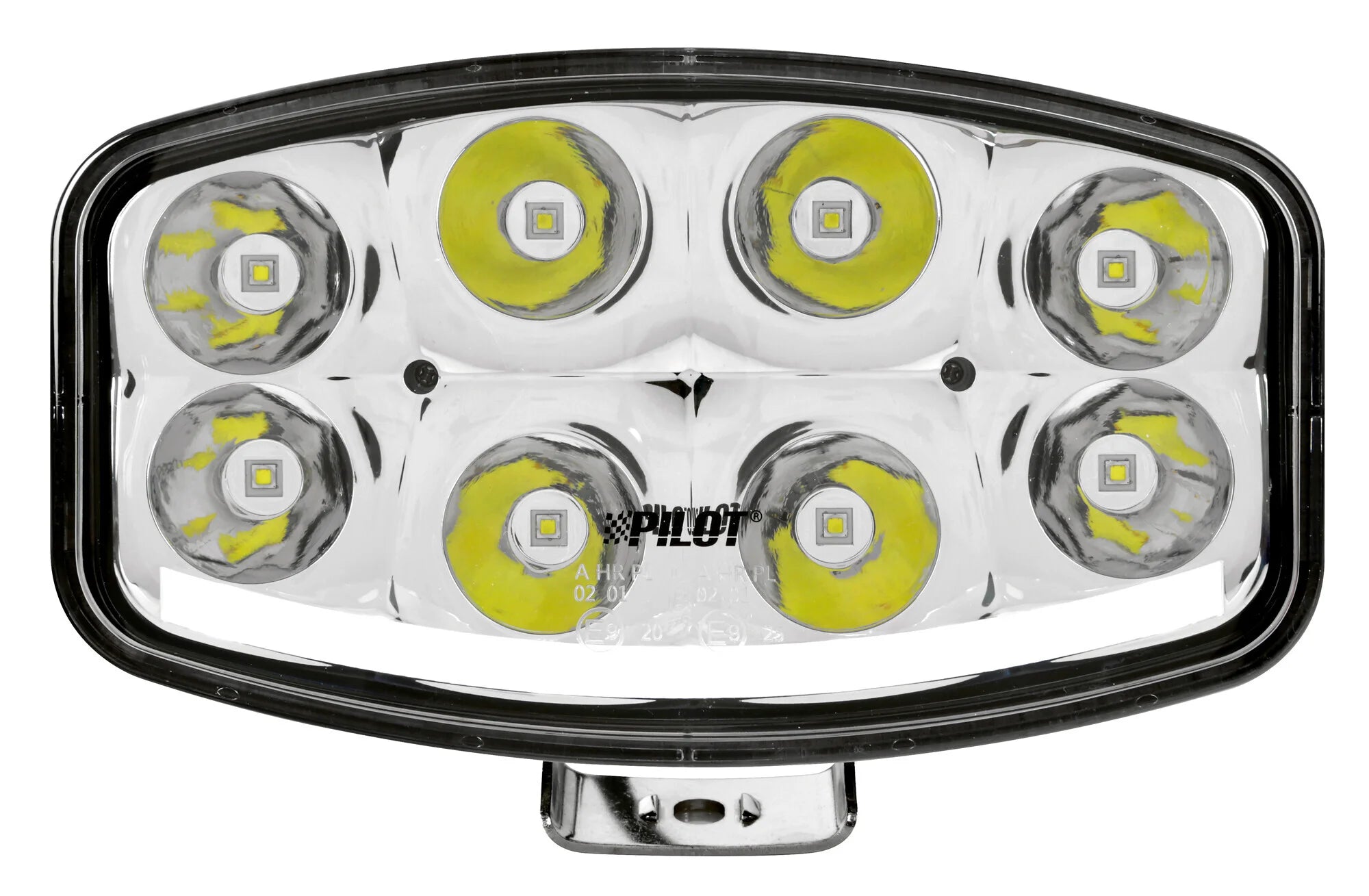 Pluton Nix, faro di profondità LED con luce di posizione - 12/24V - 245x140 mm