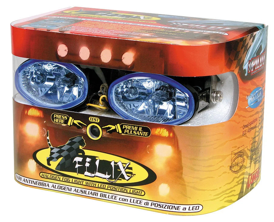 Felix, fari fendinebbia biluce - Blu