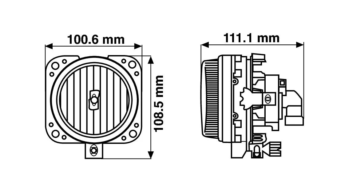 Tune-In, fari fendinebbia - Blu