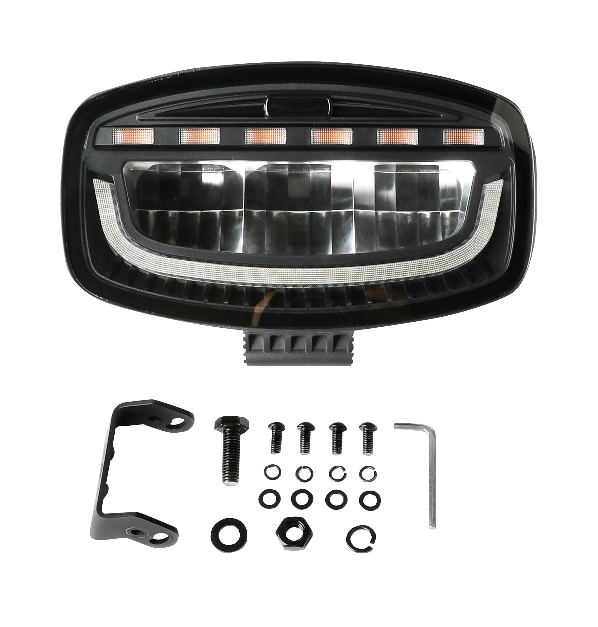 Glare Oval-Pro, faro supplementare multifunzione - 12/24V