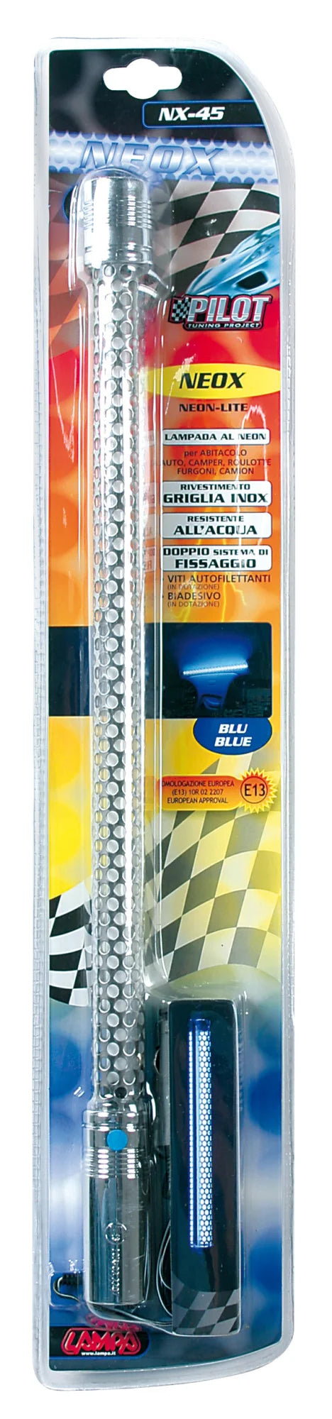 Neox lampada neon, 12V - 45 cm - Blu