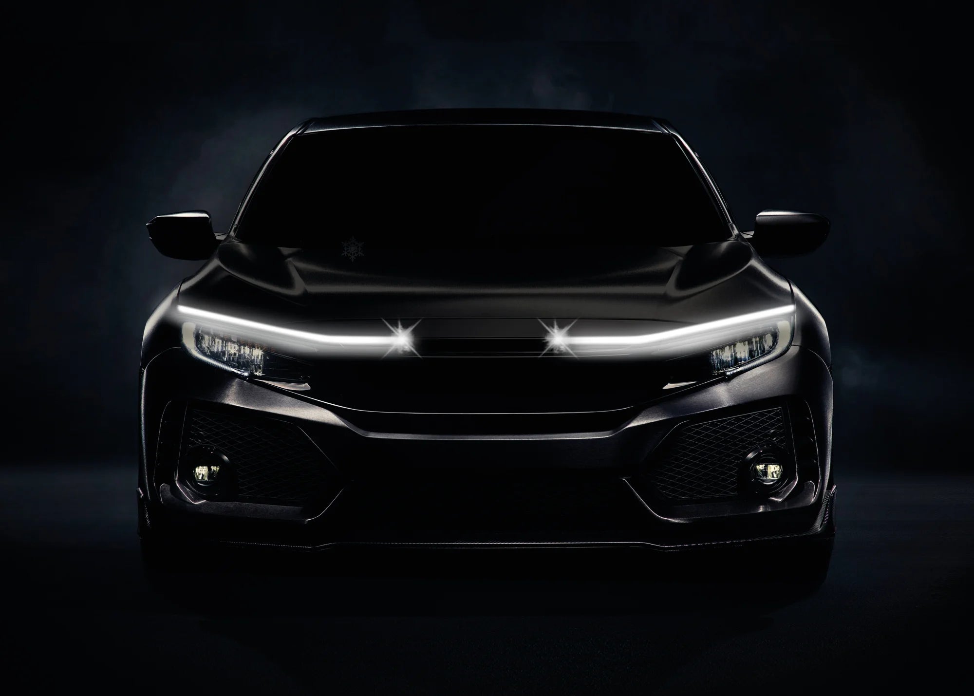 Striscia sottocofano a Led bianchi  - 120 cm - 12V