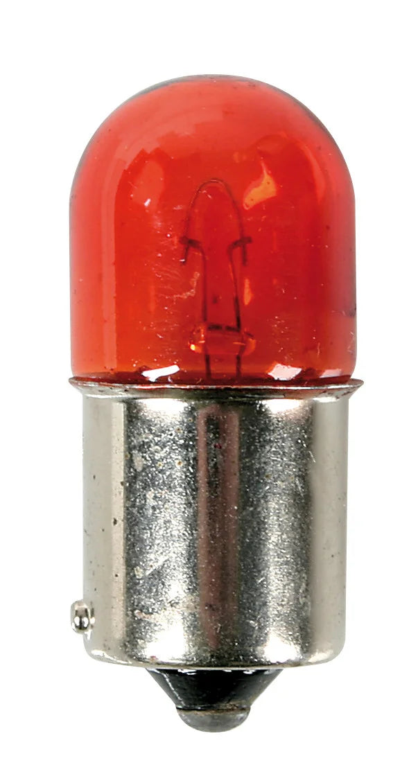 12V Lampada sferica - RY10W - 10W - BAU15s - 2 pz  - Scatola - Arancio