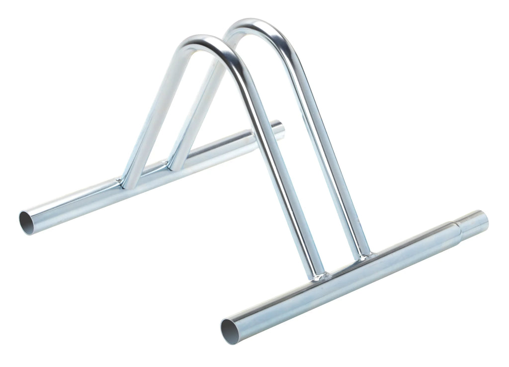 Rastrelliera portabici modulare a 1 posto, tipo basso, ingresso ruota 5 cm