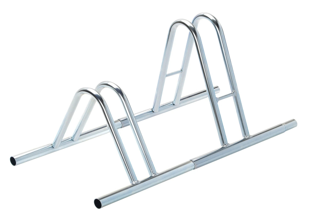 Rastrelliera portabici modulare a 1 posto, tipo basso, ingresso ruota 5 cm