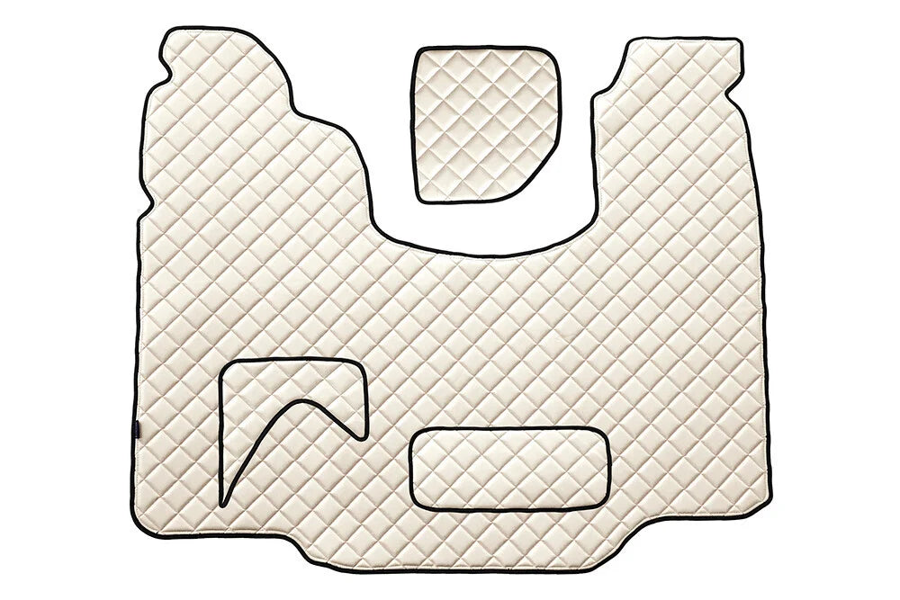 Tappeto centrale in Skeentex - Panna - compatibile per Scania G Serie 5 (03/04>08/09) automatico - Scania G Serie 6 (09/09>08/13) automatico - Scania G Serie 6 - Streamline (09/13>12/17) automatico