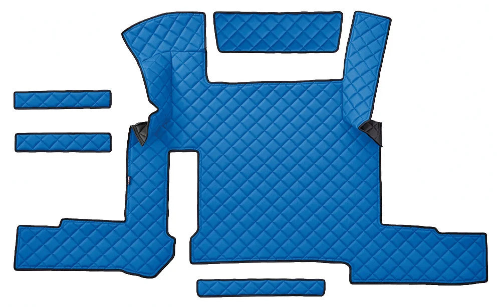 Tappeto centrale in Skeentex - Blu - compatibile per Man TGX (01/17>06/20) automatico, 1 cassetto