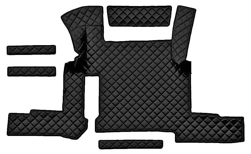 Tappeto centrale in Skeentex - Nero - compatibile per Man TGX (01/17>06/20) automatico, 1 cassetto