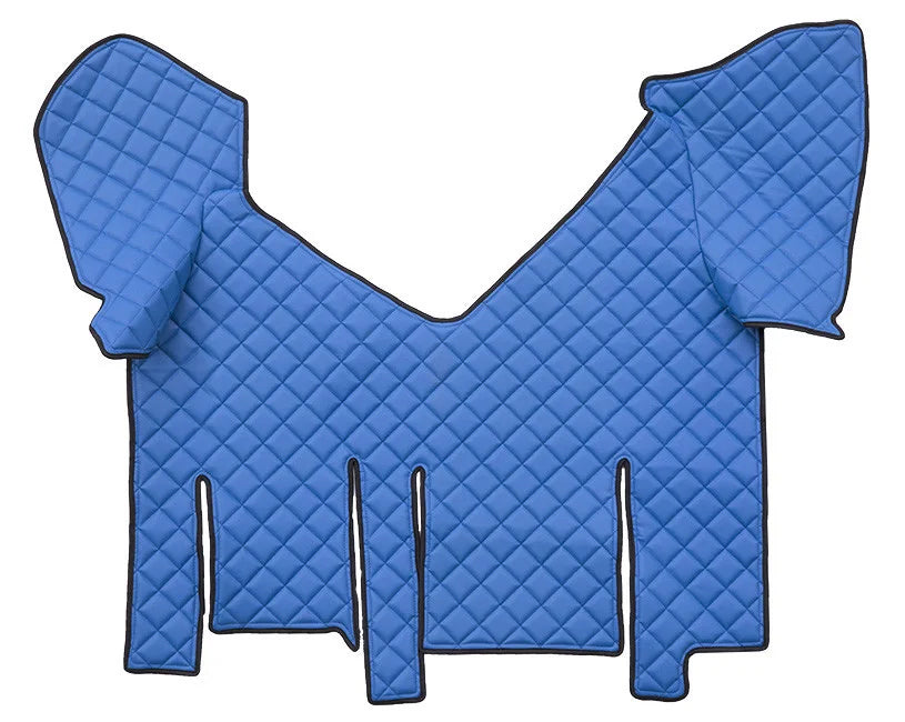 Tappeto centrale in Skeentex - Blu - compatibile per Iveco Stralis (07/12>12/19) automatico, cabina larga, doppio frigo scorrevole - Iveco Stralis XP (09/16>12/19) automatico, cabina larga, doppio frigo scorrevole