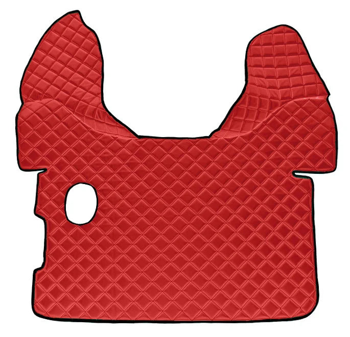 Tappeto centrale in Skeentex - Rosso - compatibile per Daf XF 105 (02/04>12/14) manuale, senza Webasto - Daf XF 106 (10/12>05/21) manuale, senza Webasto