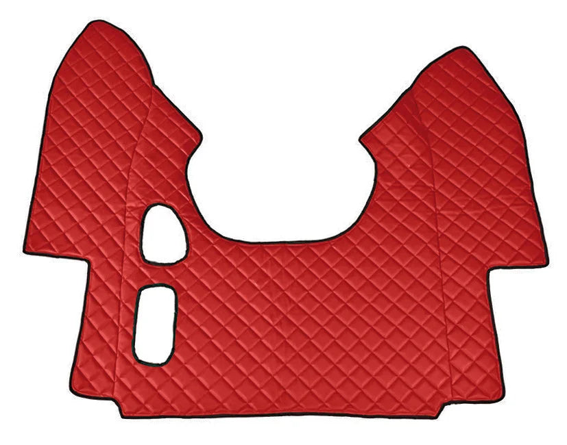 Tappeto centrale in Skeentex - Rosso - compatibile per Daf XF 95 (11/01>12/07) manuale