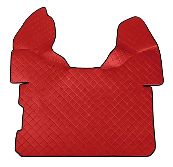 Tappeto centrale in Skeentex - Rosso - compatibile per Daf XF 105 (02/04>12/14) automatico, con Webasto - Daf XF 106 (10/12>05/21) automatico, con Webasto