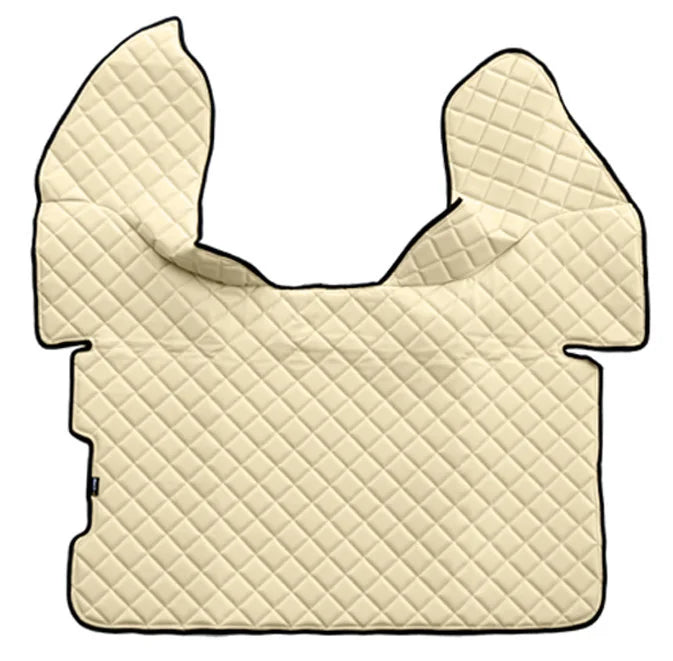 Tappeto centrale in Skeentex - Panna - compatibile per Daf XF 105 (02/04>12/14) automatico, senza Webasto - Daf XF 106 (10/12>05/21) automatico, senza Webasto
