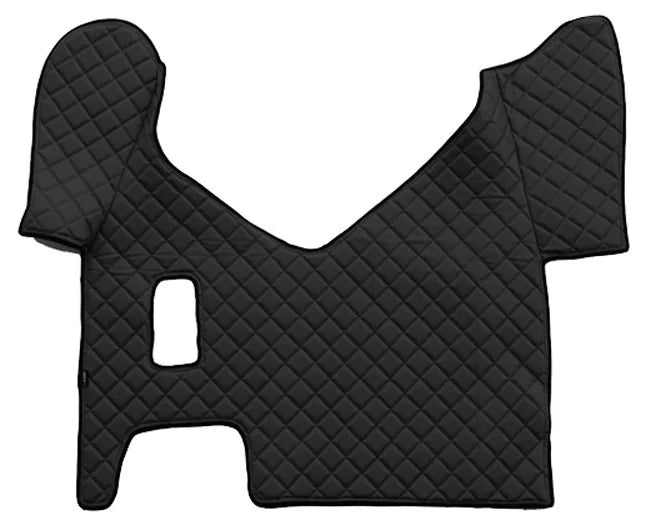 Tappeto centrale in Skeentex - Nero - compatibile per Iveco Stralis (08/02>12/12) manuale, cabina larga - Iveco Stralis (07/12>12/19) manuale, cabina larga - Iveco Stralis Hi-Way (07/12>08/16) manuale, cabina larga