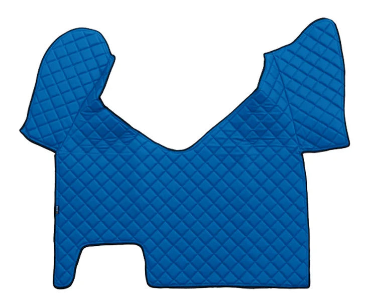 Tappeto centrale in Skeentex - Blu - compatibile per Iveco Stralis (08/02>12/12) automatico, cabina larga - Iveco Stralis (07/12>12/19) automatico, cabina larga - Iveco Stralis Hi-Way (07/12>08/16) automatico, cabina larga - Iveco Stralis XP (09/16>12/19)