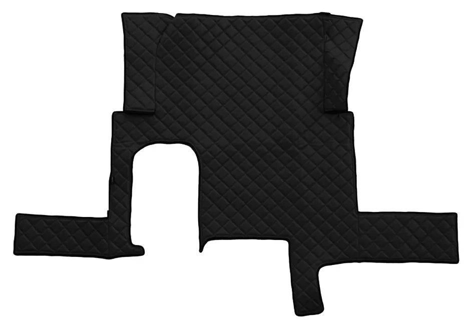 Tappeto centrale in Skeentex - Nero - compatibile per Man TGX (09/07>12/16) automatico, 1 cassetto