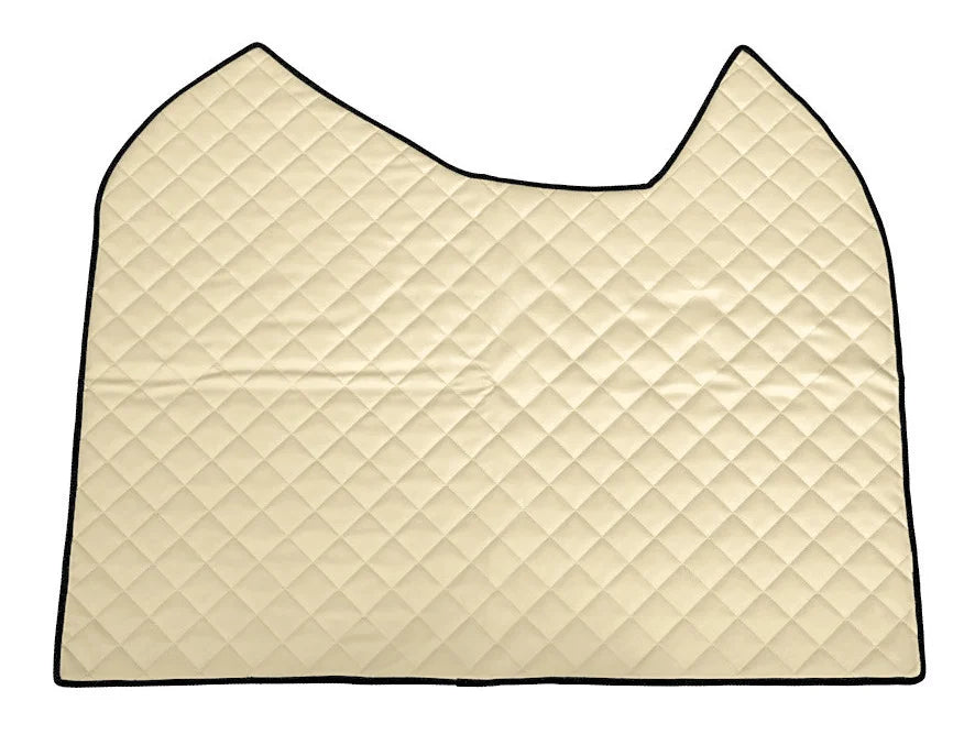 Tappeto centrale in Skeentex - Panna - compatibile per Mercedes Actros MP4 (09/11>09/19) cabina larga, sedile pass. pieghevole, tunnel - Mercedes Actros MP5 (10/19>) cabina larga, sedile pass. pieghevole, tunnel - Mercedes Actros MP5 L (11/21>) cabina lar