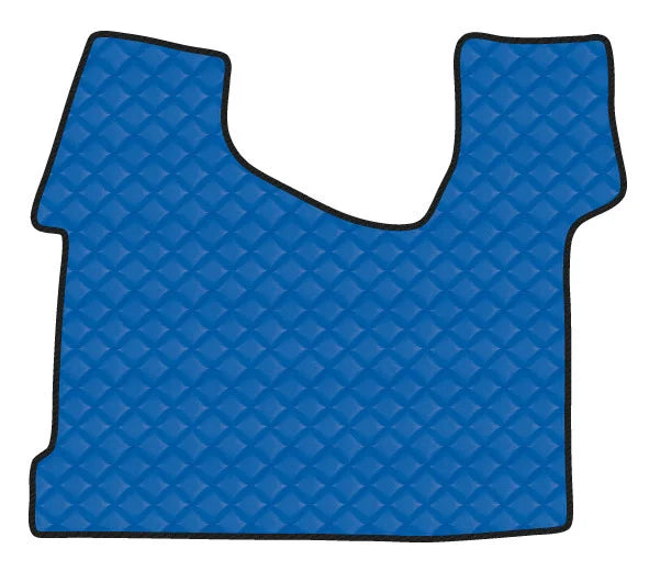 Tappeto centrale in Skeentex - Blu - compatibile per Mercedes Actros MP4 (09/11>09/19) cabina stretta, tunnel - Mercedes Actros MP5 (10/19>) cabina stretta, tunnel - Mercedes Actros MP5 L (11/21>) cabina stretta, tunnel