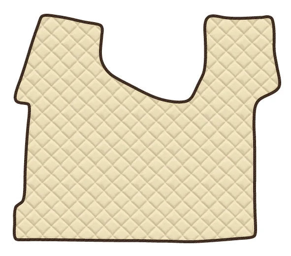 Tappeto centrale in Skeentex - Panna - compatibile per Mercedes Actros MP4 (09/11>09/19) cabina stretta, tunnel - Mercedes Actros MP5 (10/19>) cabina stretta, tunnel - Mercedes Actros MP5 L (11/21>) cabina stretta, tunnel