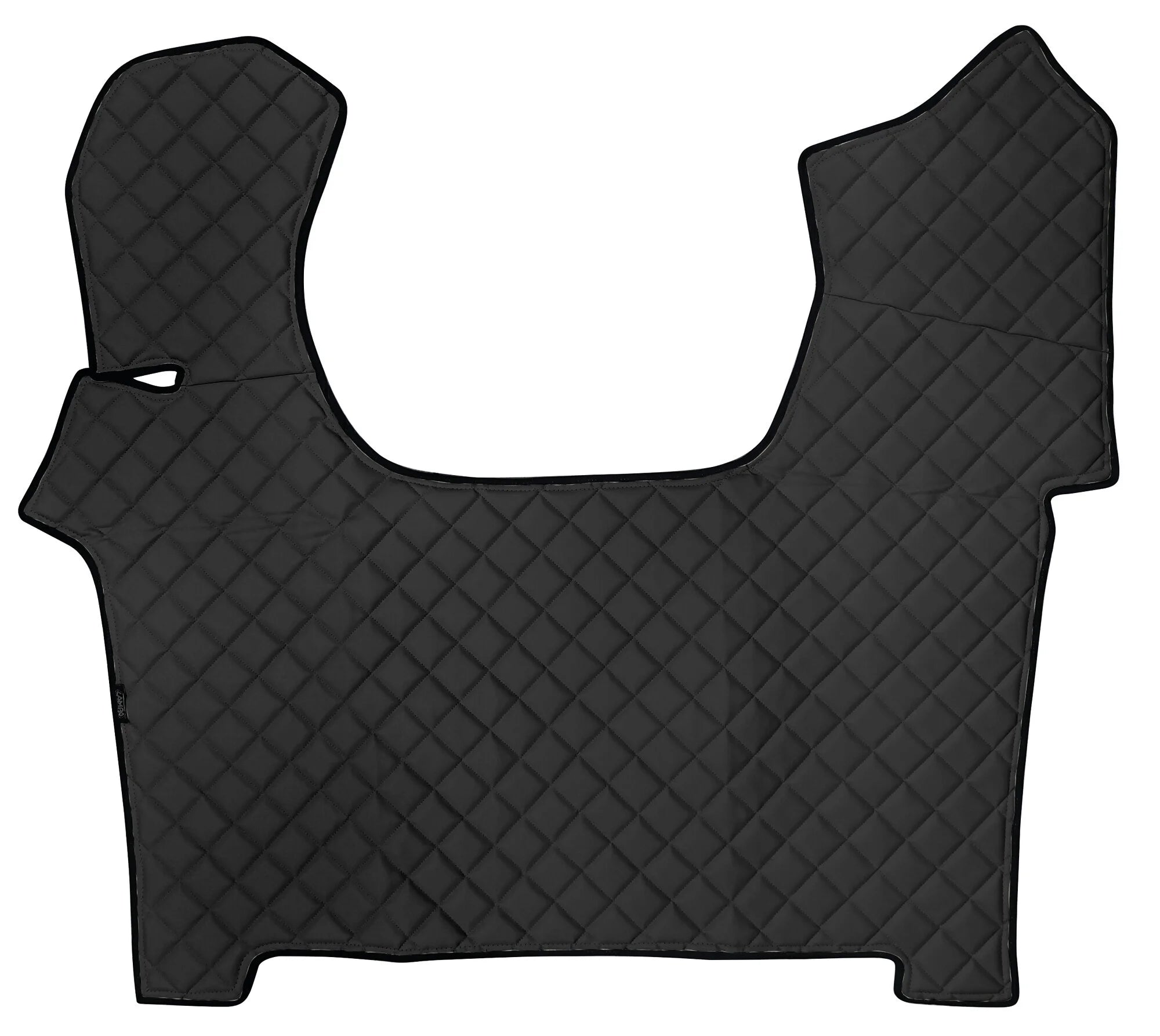 Tappeto centrale in Skeentex - Nero - compatibile per Iveco S-Way (10/19>05/24)