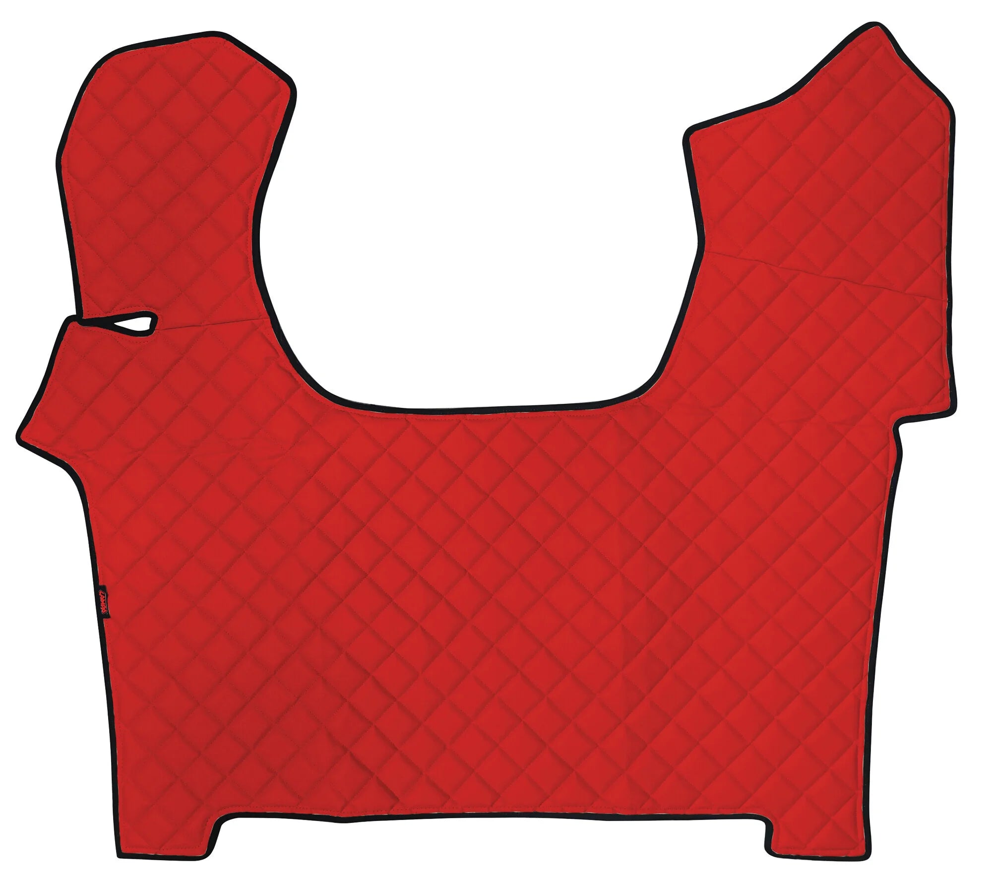 Tappeto centrale in Skeentex - Rosso - compatibile per Iveco S-Way (10/19>05/24)