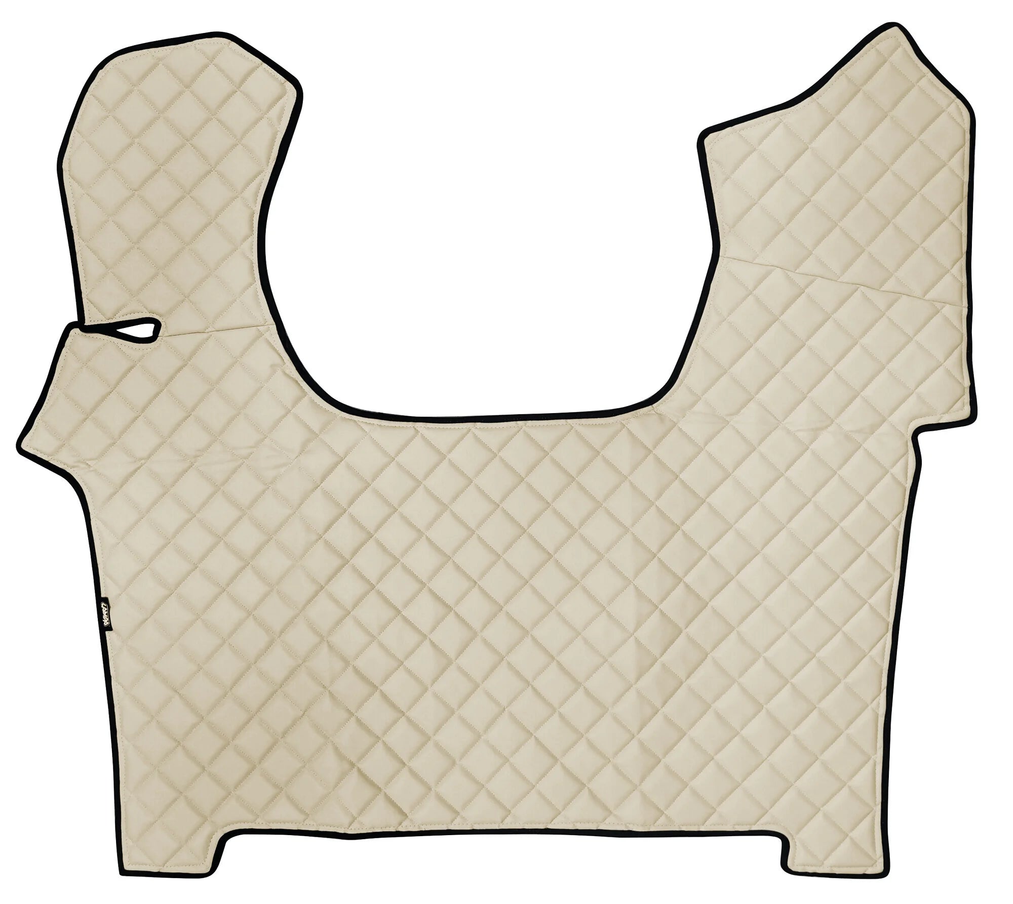 Tappeto centrale in Skeentex - Panna - compatibile per Iveco S-Way (10/19>05/24)