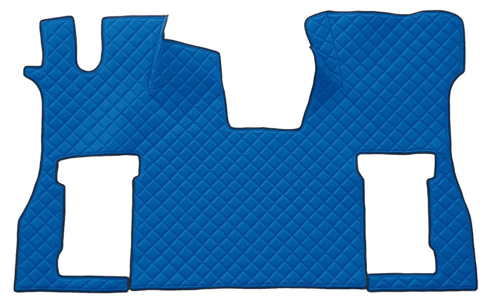 Tappeto unico in Skeentex - Blu - compatibile per Scania S Serie 7 - New Generation (11/16>) no tunnel, sedile pass. pneumatico