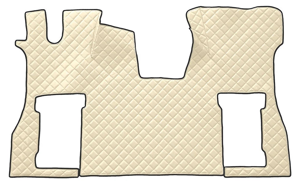 Tappeto unico in Skeentex - Panna - compatibile per Scania S Serie 7 - New Generation (11/16>) no tunnel, sedile pass. pneumatico