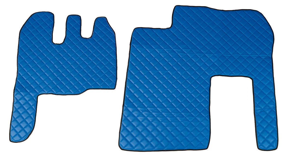 Tappeto unico in Skeentex - Blu - compatibile per Renault Magnum (01/01>06/13) manuale