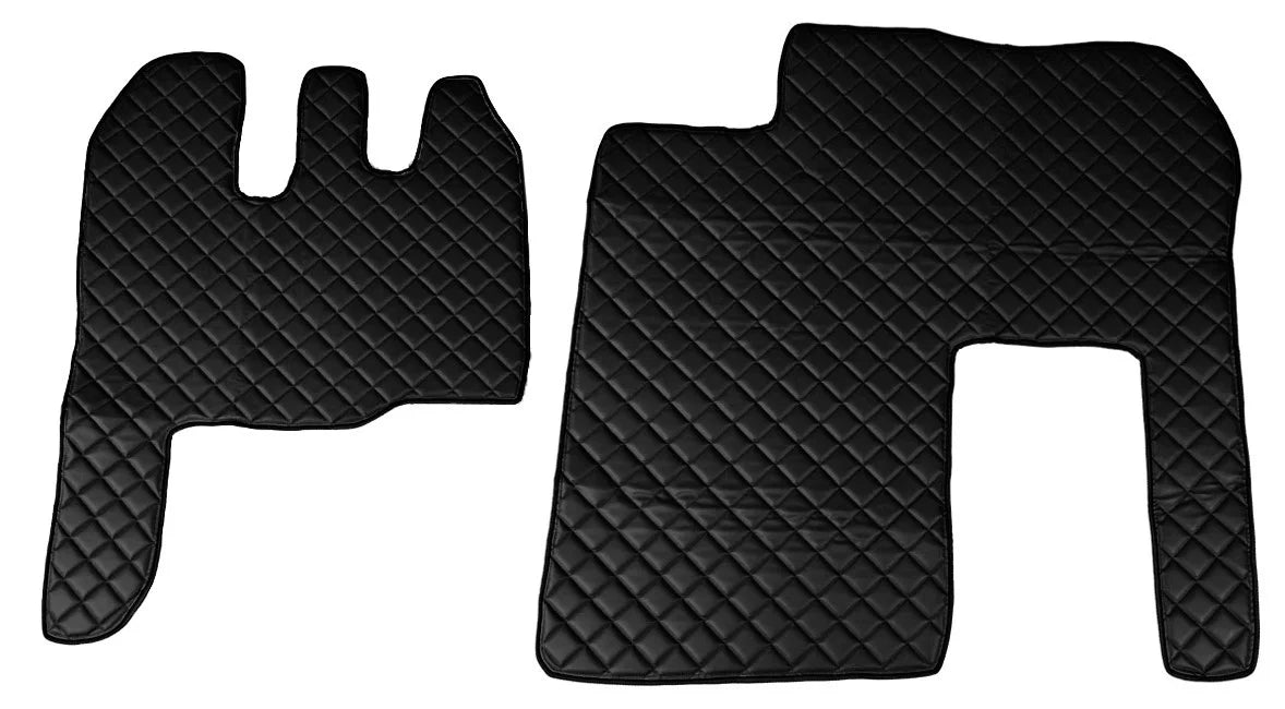 Tappeto unico in Skeentex - Nero - compatibile per Renault Magnum (01/01>06/13) manuale