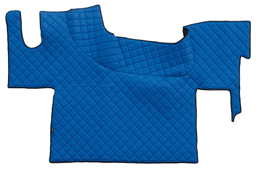 Tappeto unico in Skeentex - Blu - compatibile per Renault T (06/13>) no tunnel