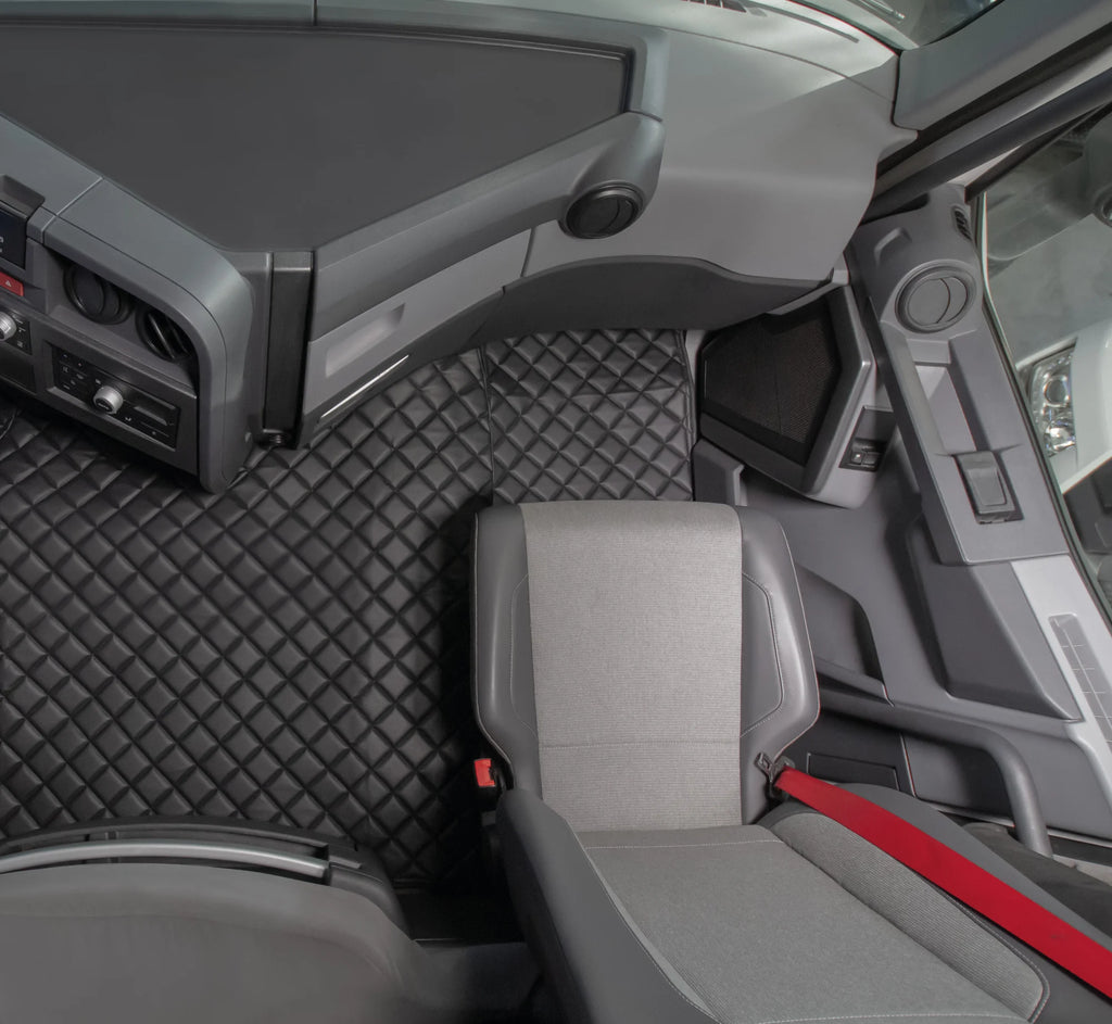 Tappeto unico in Skeentex - Nero - compatibile per Renault T (06/13>) no tunnel