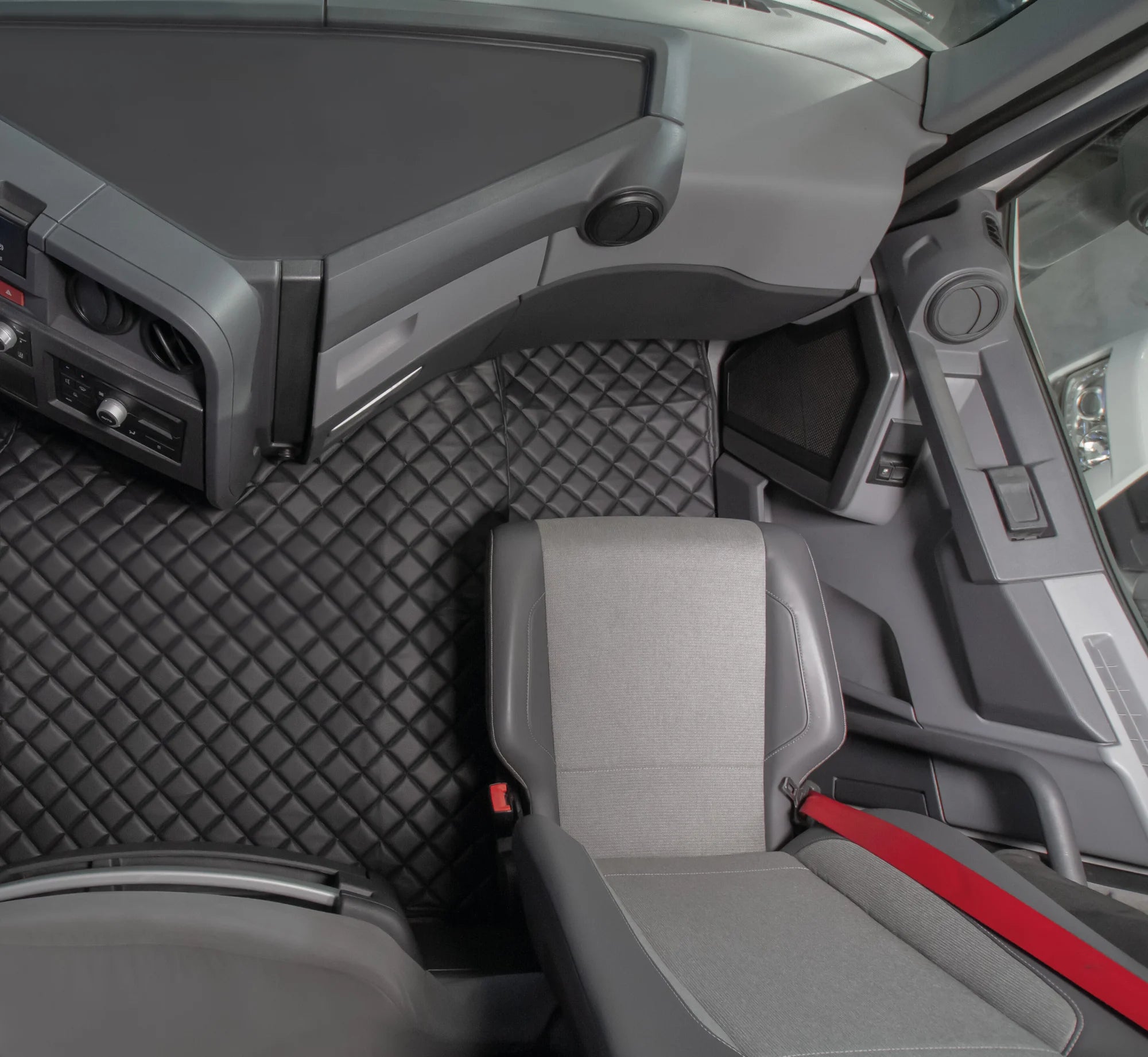 Tappeto unico in Skeentex - Nero - compatibile per Renault T (06/13>) no tunnel